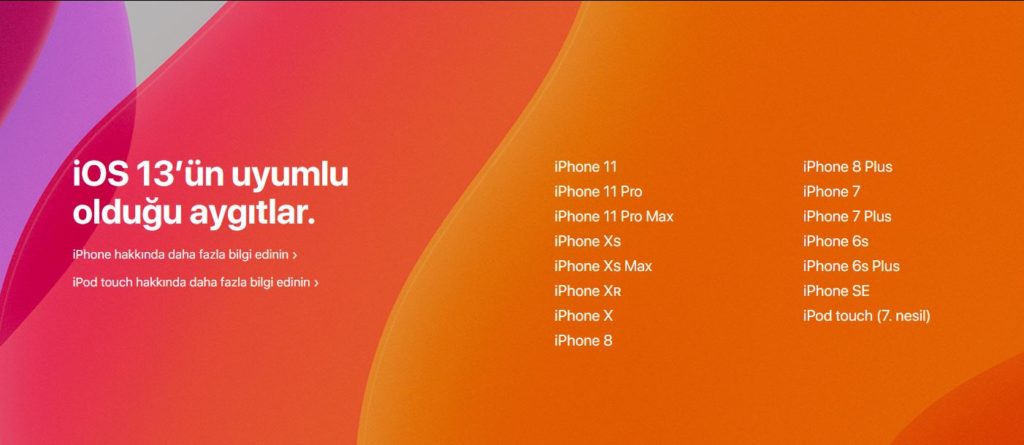 iPhone Kullanıcılarını Üzecek iOS 13 Gelişmesi Apple ios 13.1