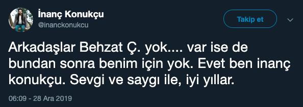 İnanç Konukçu Tweet