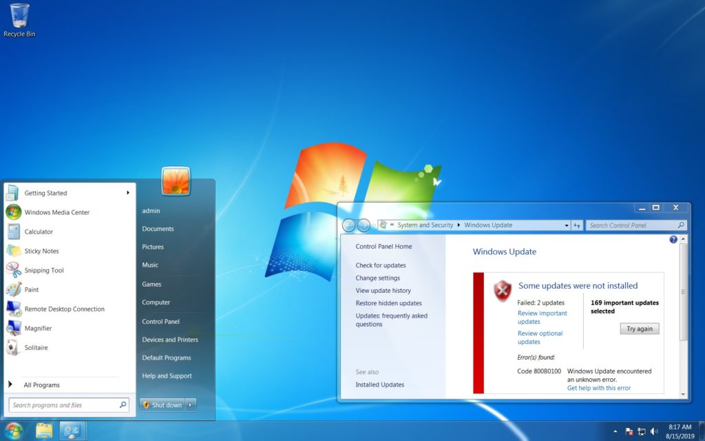 Windows 7 Desteği Sona Eriyor...