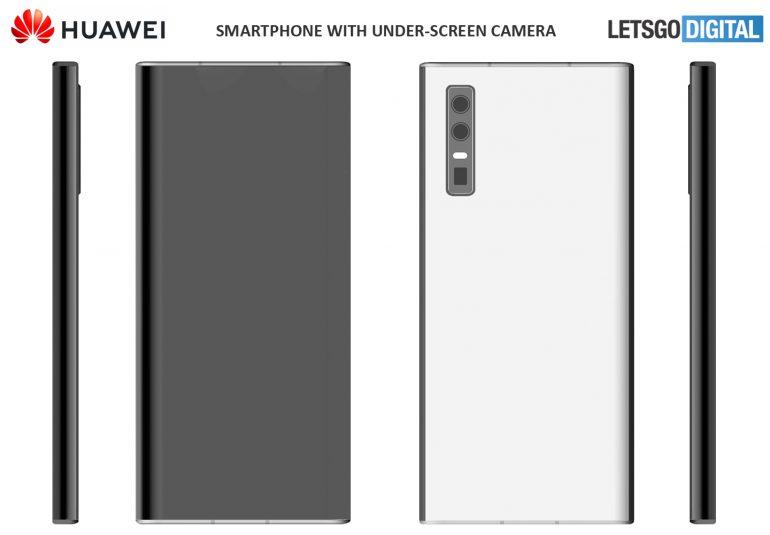Huawei ekran altı kamera sistemi ile ilgili patent başvurusunda bulundu